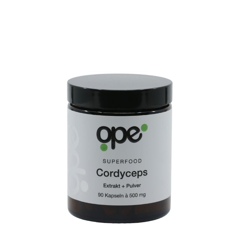 Cordyceps Extract + Pulver Kapseln (100 Stk)