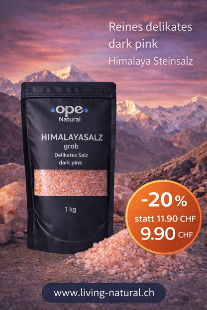 Himalaya Steinsalz - Grobkörnig 2-4mm