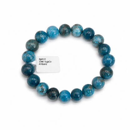 Apatit Armband 10mm Kugeln