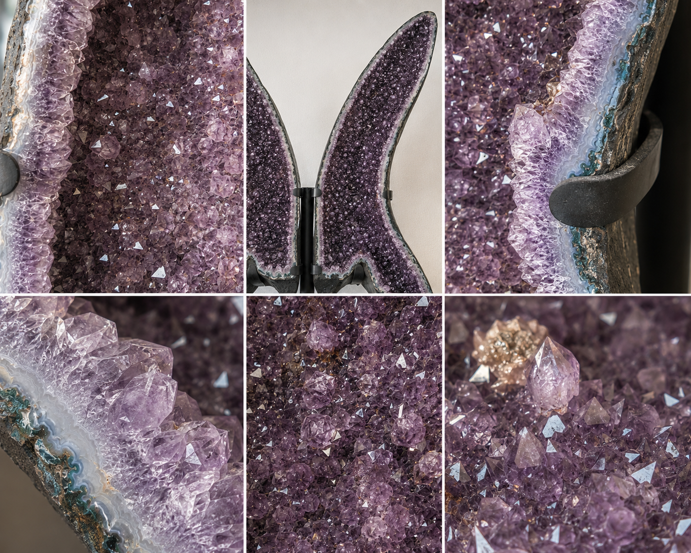 Amethyst-Flügel "Engelsflügel"