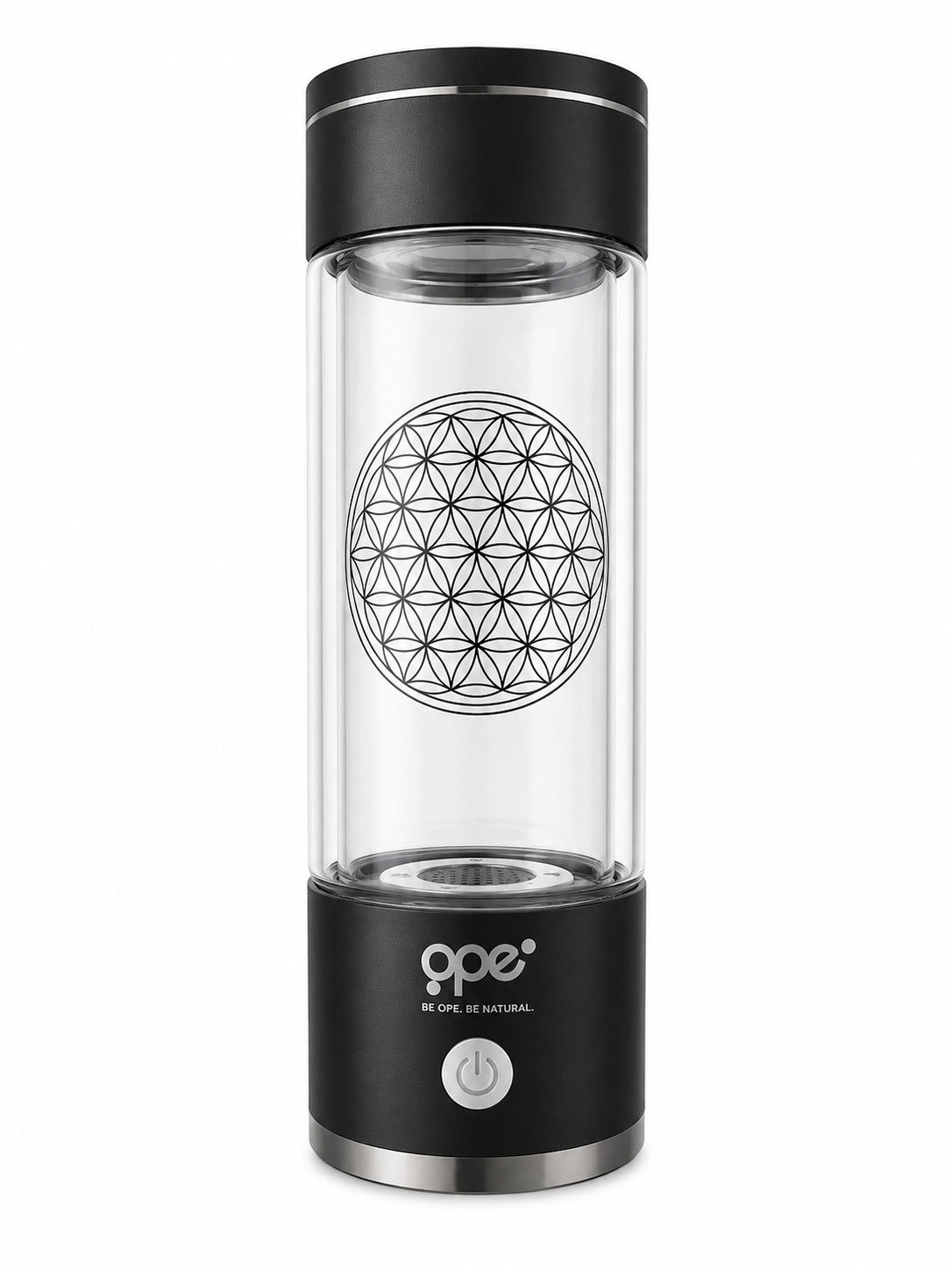 OPE Hydrogen Bottle Pro 3 in 1 - Signature Edition "Blume des Lebens"