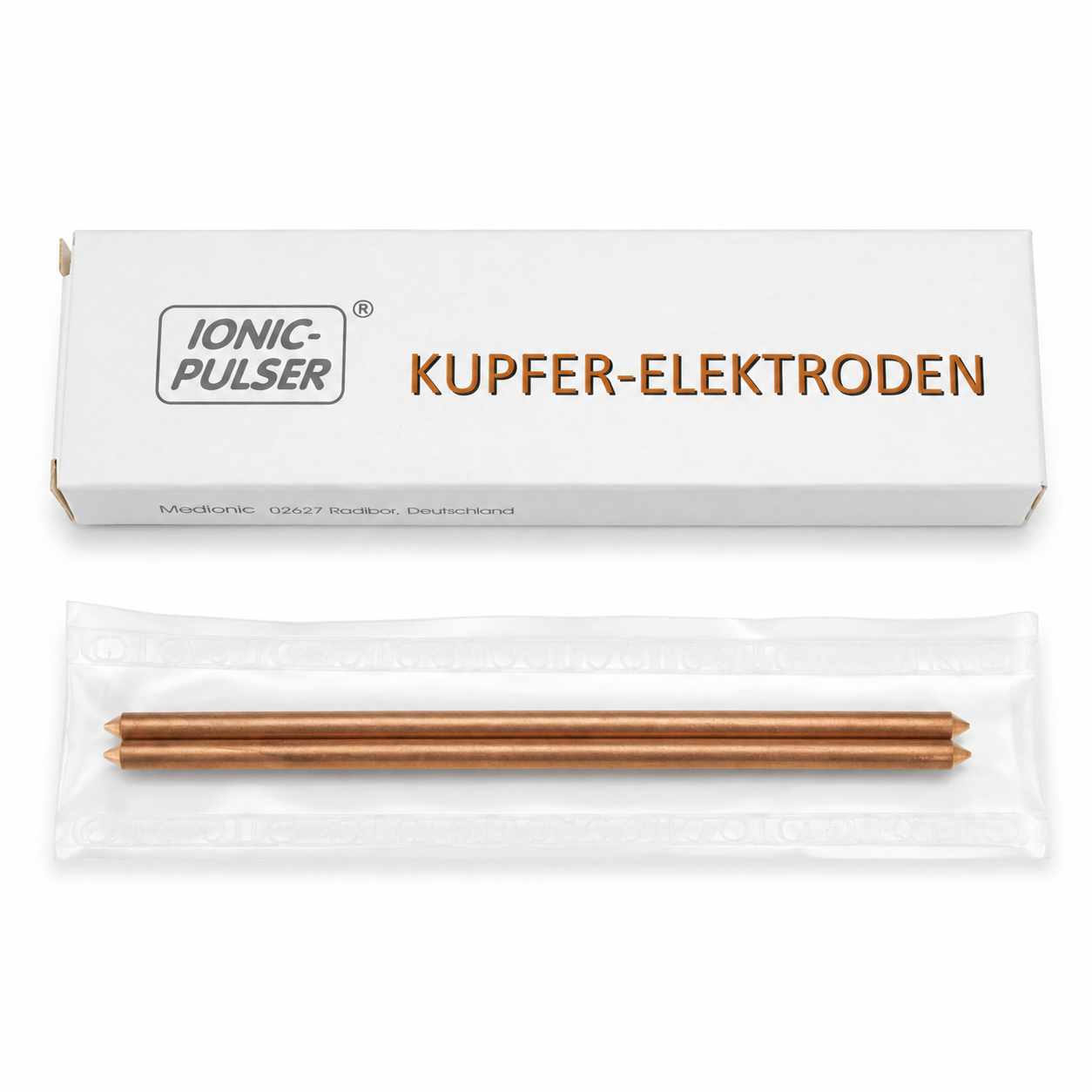 Kupfer-Elektroden Ionic Pulser