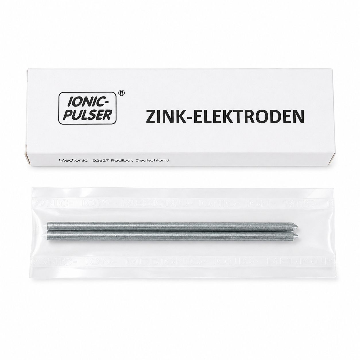 Zink-Elektroden für Ionic Pulser